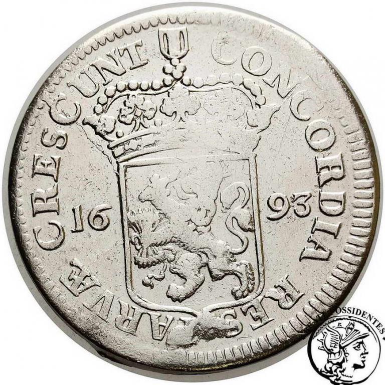 Niderlandy Holland silver ducat 1693 st.3