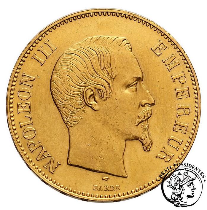 Francja Napoleon III 100 franków 1857 A st. 3