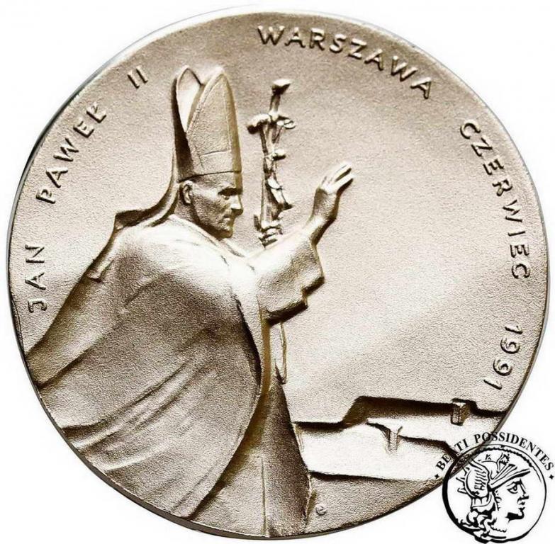 Medal Jan Paweł II Konstytucja SREBRO st. 1
