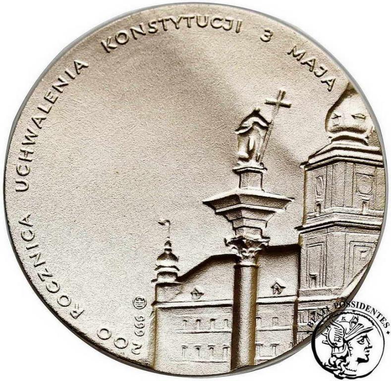Medal Jan Paweł II Konstytucja SREBRO st. 1