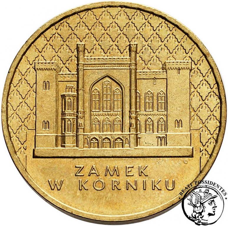 Polska III RP 2 złote 1998 Zamek w Kórniku st. 1-