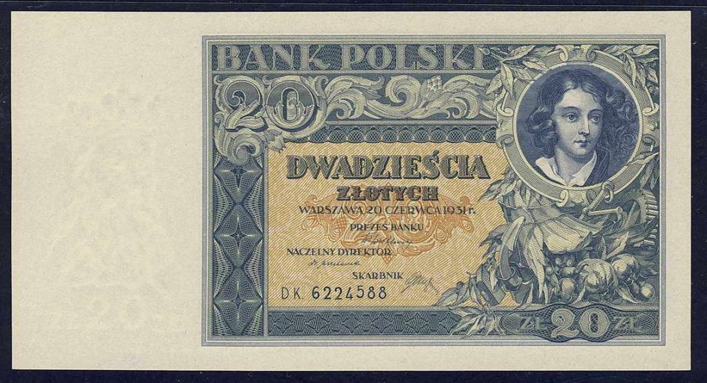 Polska 20 złotych 1931 st.1-