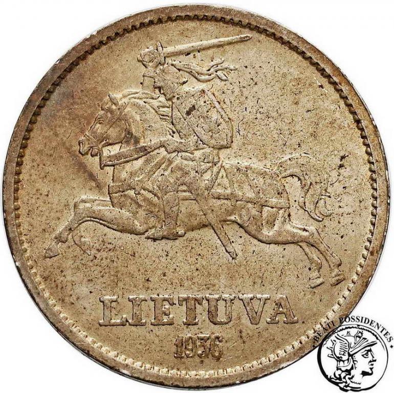 Litwa 10 Litów 1936 st. 1-