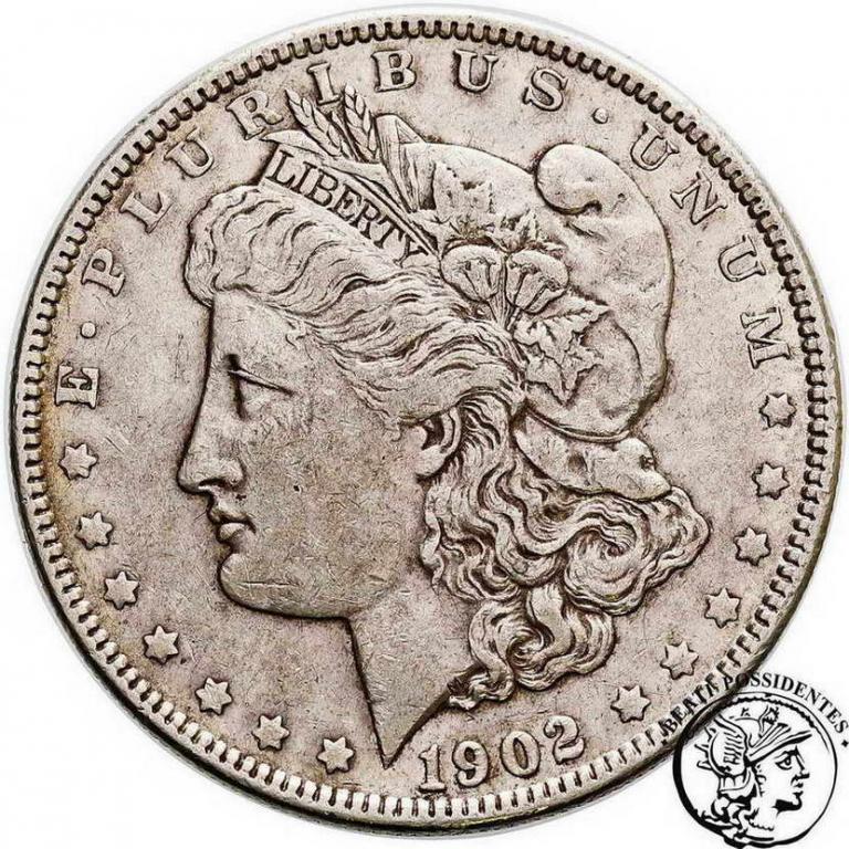 USA 1 dolar 1902 Filadelfia st. 1-