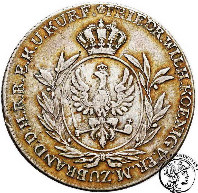 Niemcy Prusy 2/3 talara 1801 st. 3+