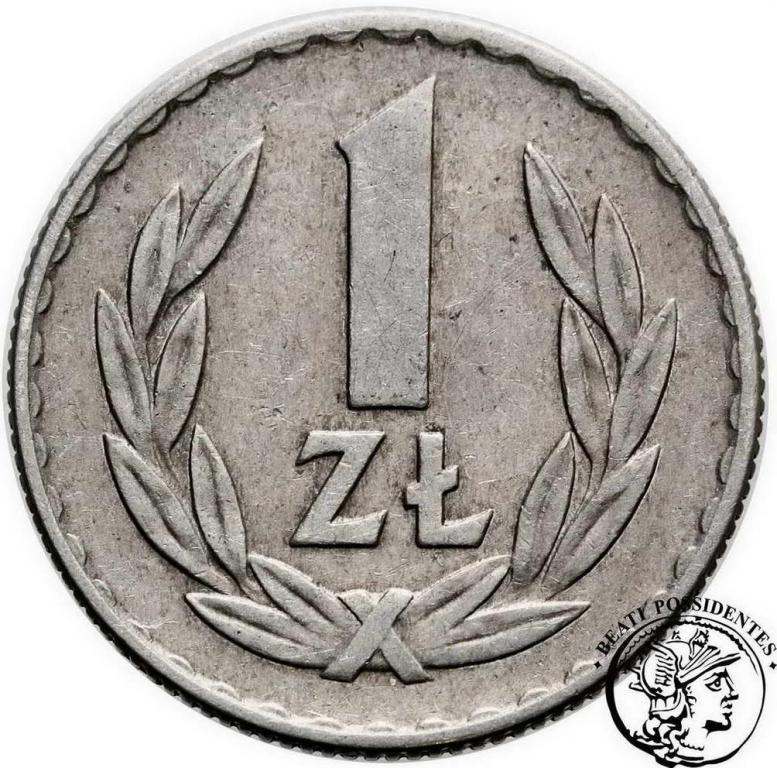 Polska PRL 1 złoty 1967 st. 3