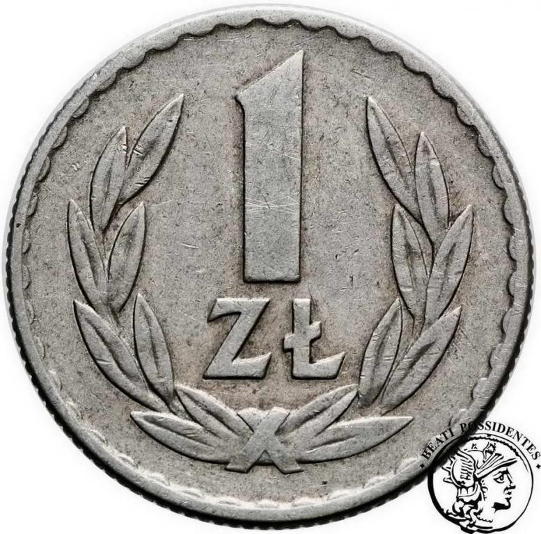 Polska PRL 1 złoty 1968 st. 3