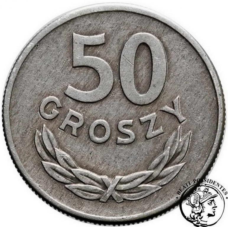 Polska PRL 50 groszy 1967 st. 2