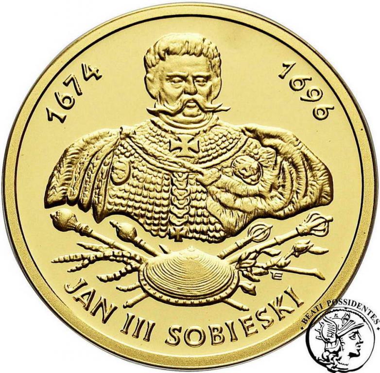 III RP 100 złotych 2001 Jan III Sobieski st.L