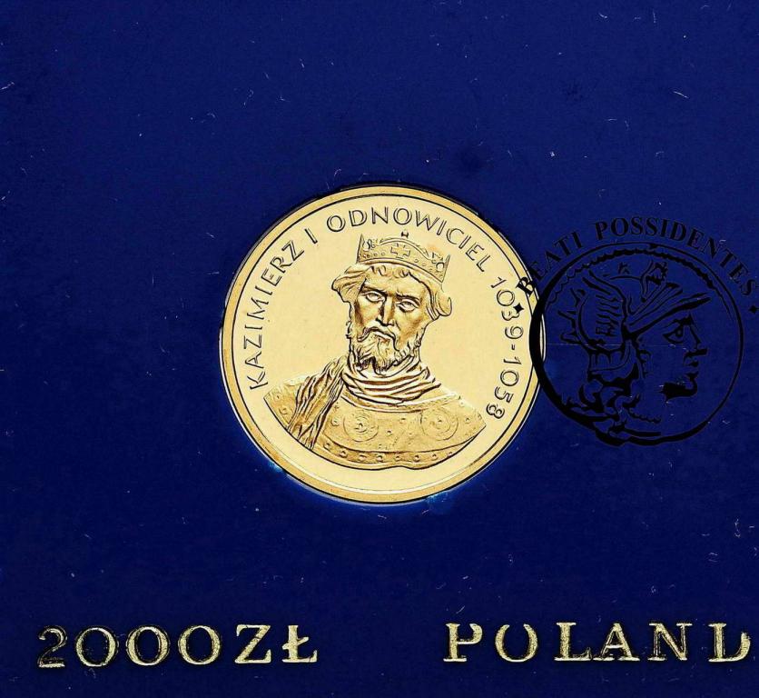 PRL 2000 złotych 1980 Kazimierz Odnowiciel st. L-