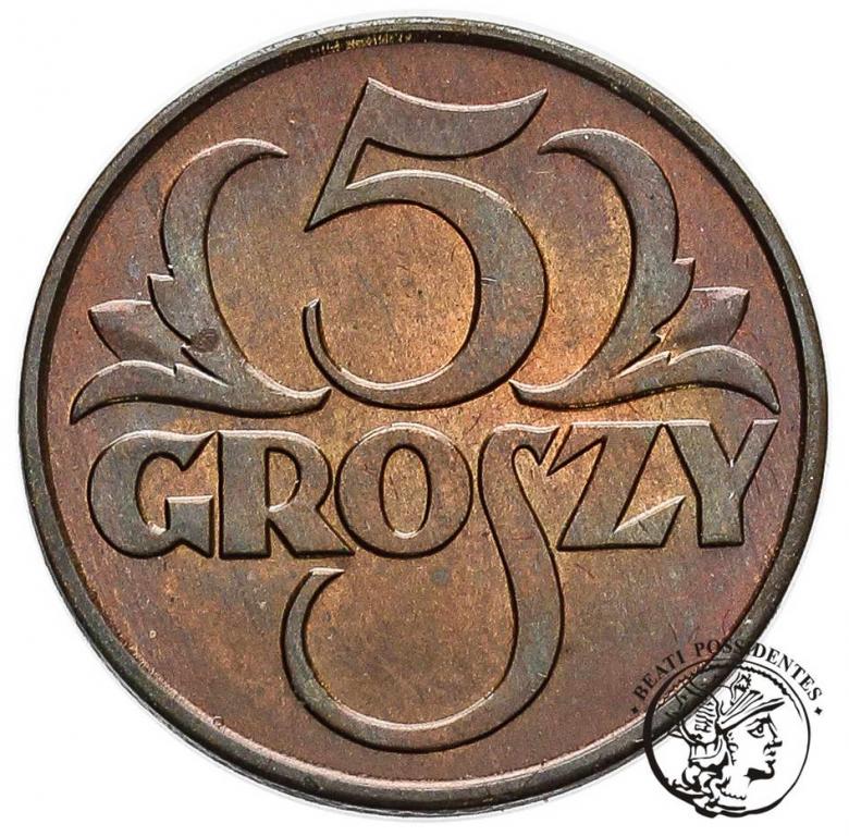 Polska II RP 5 groszy 1936 st.1