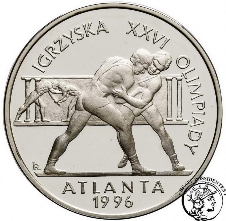 Polska III RP 20 złotych 1996 Oly Atlanta st.L