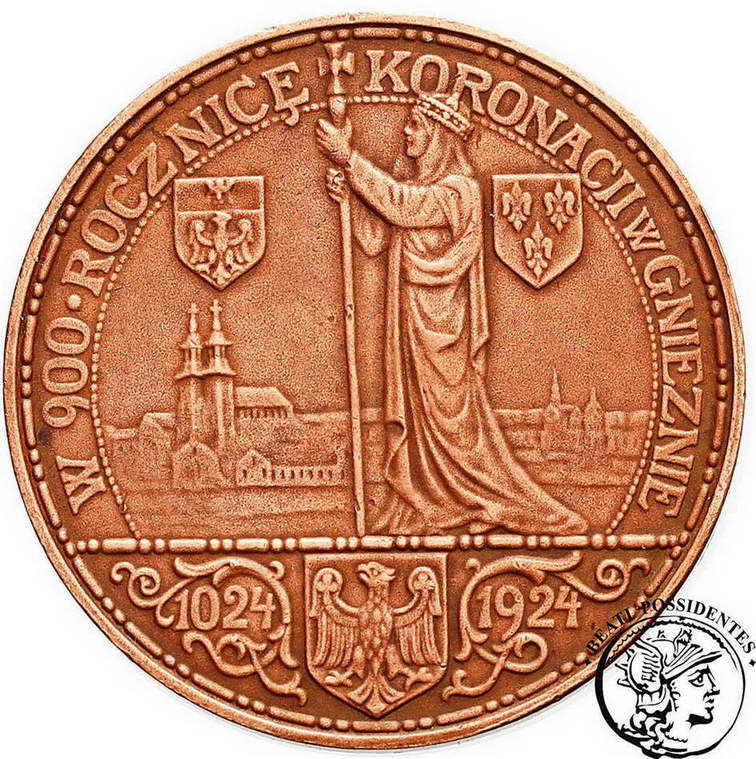 Polska medal 1924 Chrobry st.3