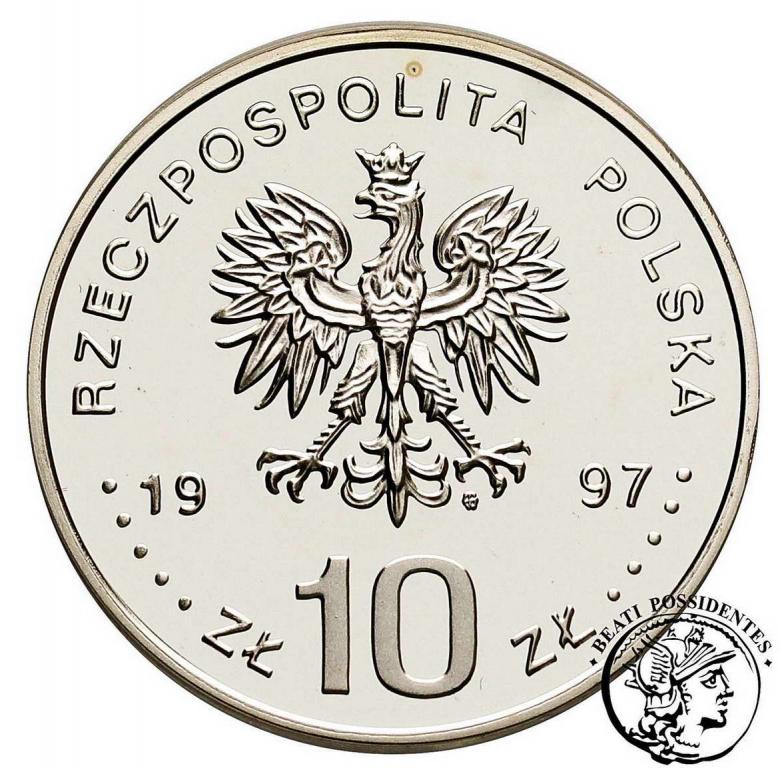 III RP 10 złotych 1997 Edmund Strzelecki st.L/L-