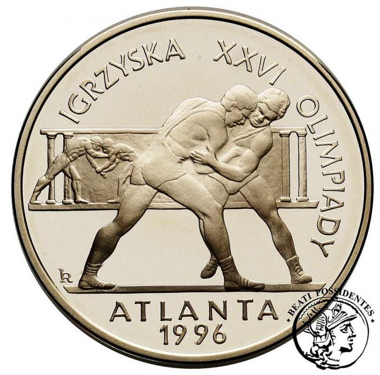 III RP 20 złotych 1995 Atlanta - siłacze st.L