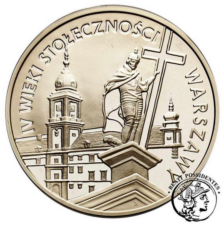 III RP 20 złotych 1996 stołeczność Warszawy st. L