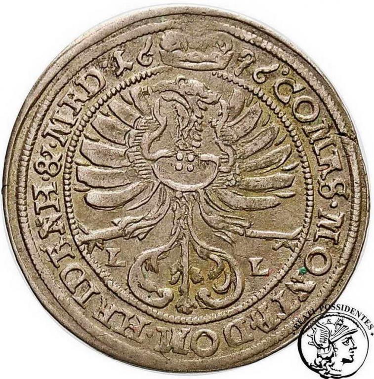 Polska Śląsk Ks. Oleśnickie 3 Krajcary 1696 st.3+