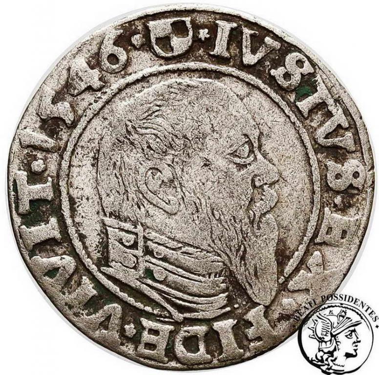 Polska Prusy Książęce Albrecht grosz 1546 st.3