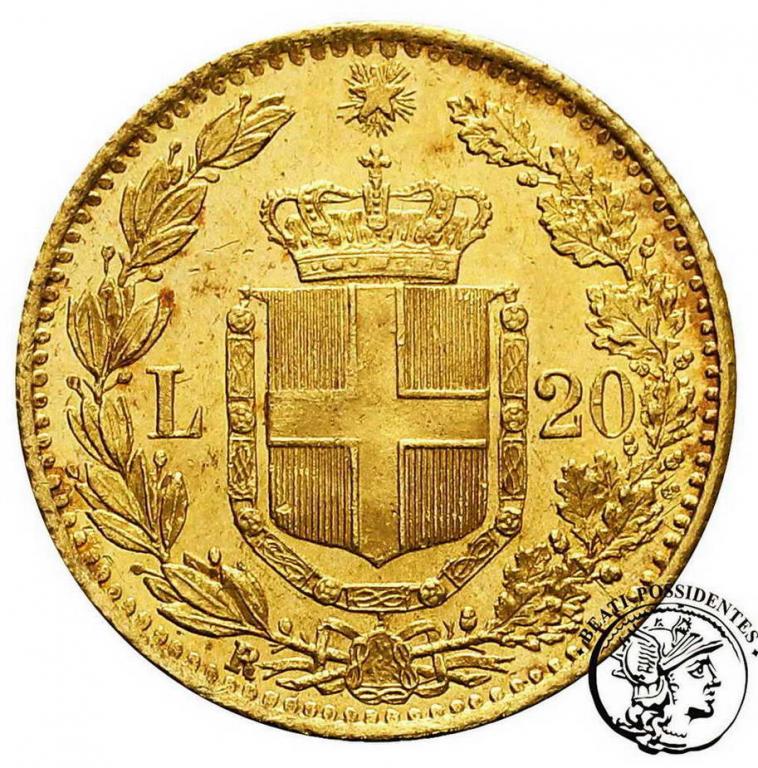Włochy 20 Lirów 1882 st.2