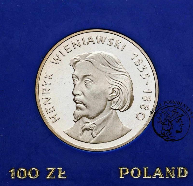 Polska PRL 100 złotych 1979 H. Wieniawski st.L