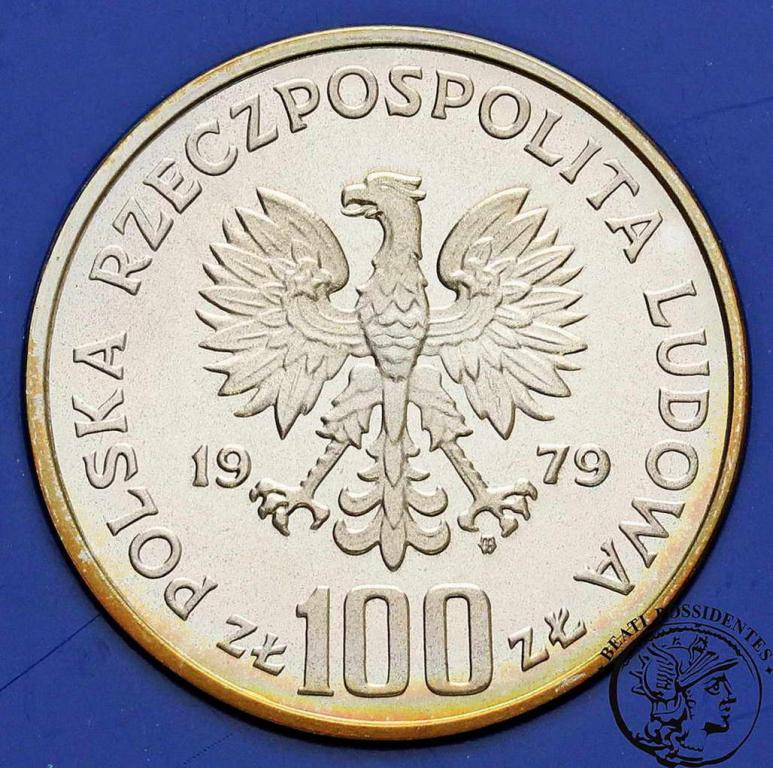 Polska PRL 100 złotych 1979 Ryś st.L