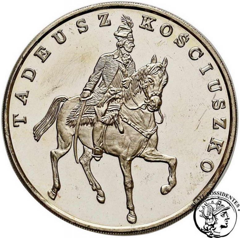 100 000 złotych 1990 Kościuszko Mały Tryptyk st.L-