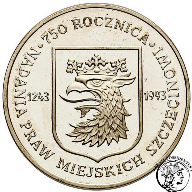 Polska III RP 200 000 zł 1993 Szczecin st.L/L-