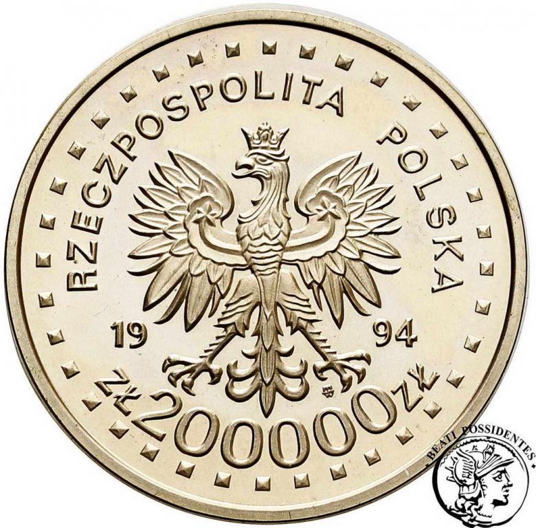 Polska 200 000 zł 1994 Powst. Kościuszkowskie stL-