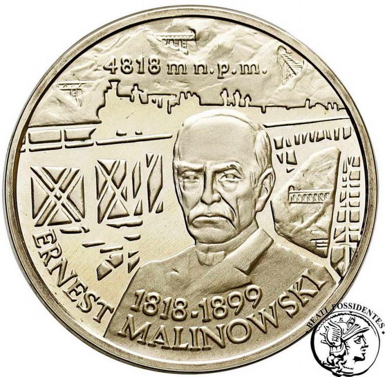 Polska III RP 10 złotych E. Malinowski 1999 st.L-