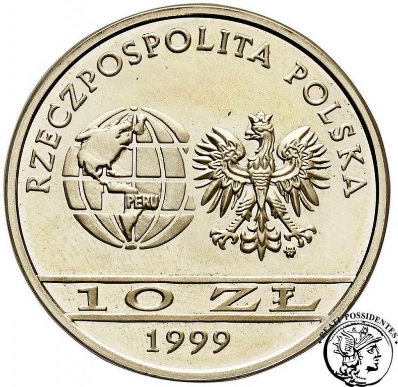 Polska III RP 10 złotych E. Malinowski 1999 st.L-