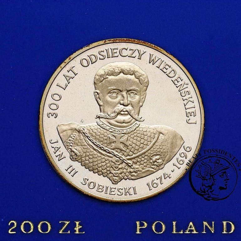 Polska PRL 200 złotych 1983 Jan III Sobieski st.L