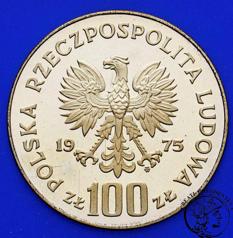 Polska 100 złotych 1975 Zamek Królewski st.L/L-