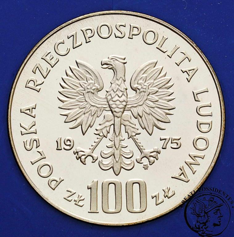 Polska 100 złotych 1975 Paderewski st.L/L-