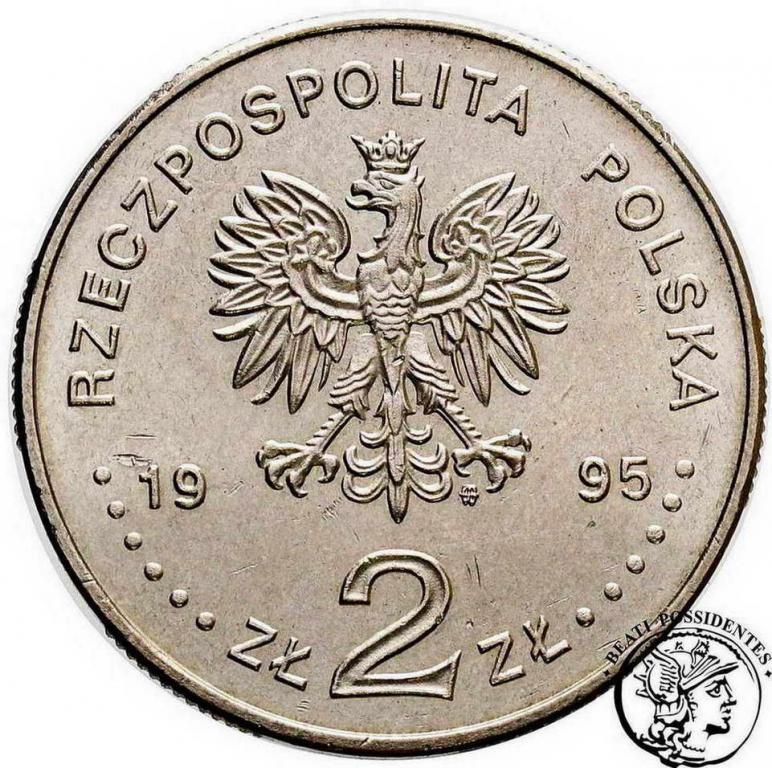 Polska III RP 2 złote 1995 Atlanta st. 1-