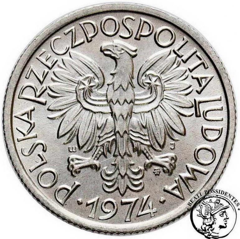 Polska PRL 2 złote 1974 st. 1