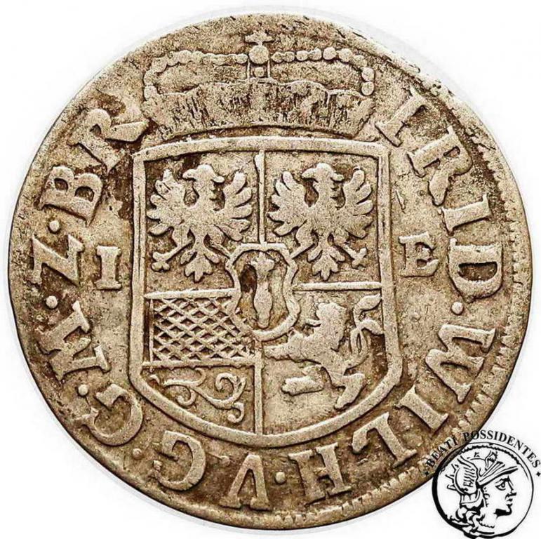 Niemcy Brandenburg-Preussen 1/12 Talara 1687 st.3