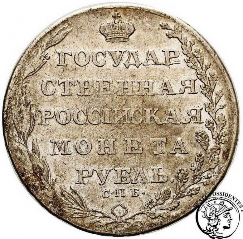 Rosja Alexander I Rubel 1804 st.3