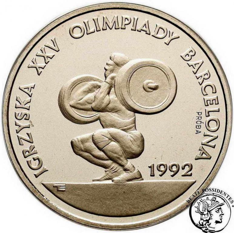 PRÓBA Nikiel 200 000 złotych 1991 Barcelona st. L