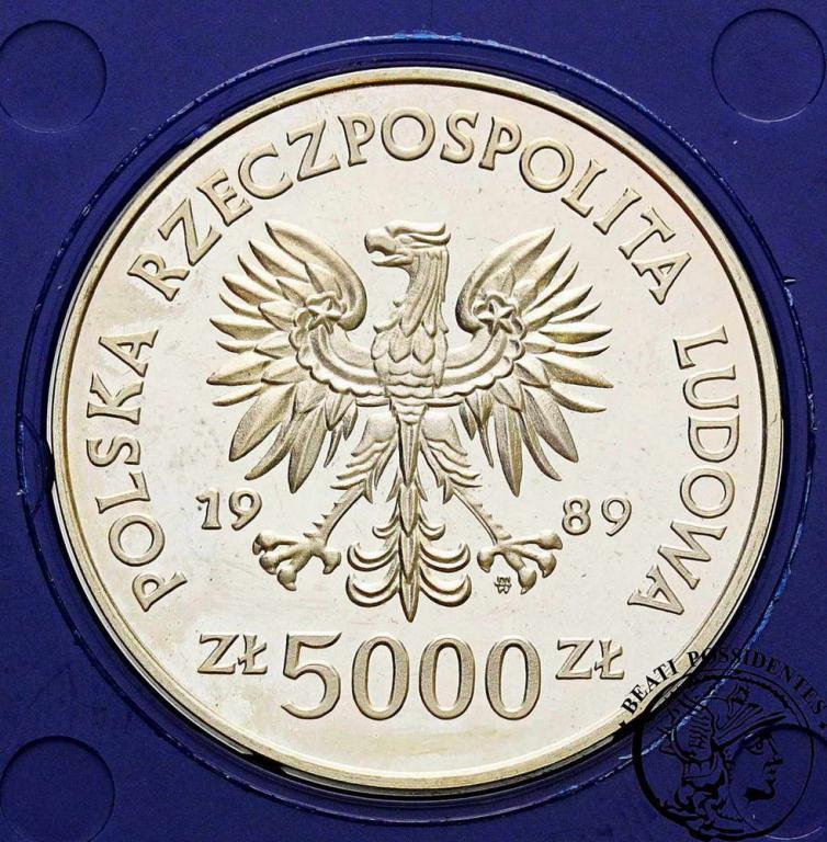 Polska PRL 500 złotych 1989 Zabytki Torunia stL/L-
