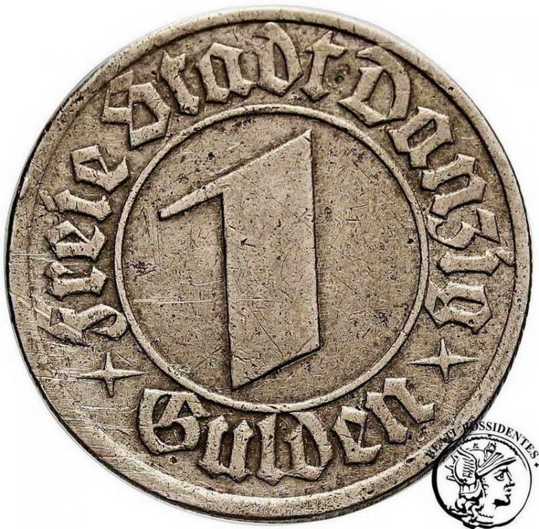 Polska Wolne Miasto Gdańsk 1 Gulden 1932 st.3