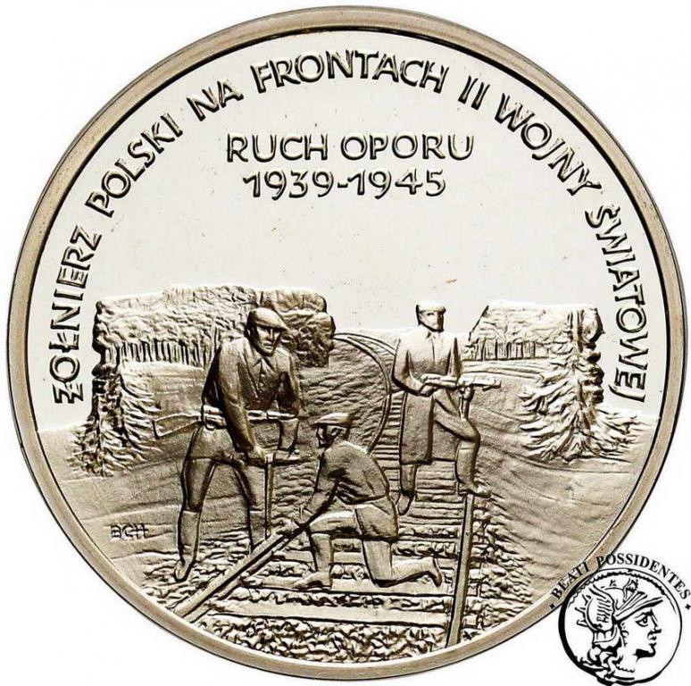 Polska III RP 200 000 zł 1993 Ruch Oporu st.L