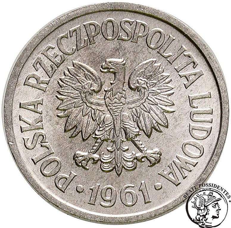 PRL 10 groszy 1961 st. 1