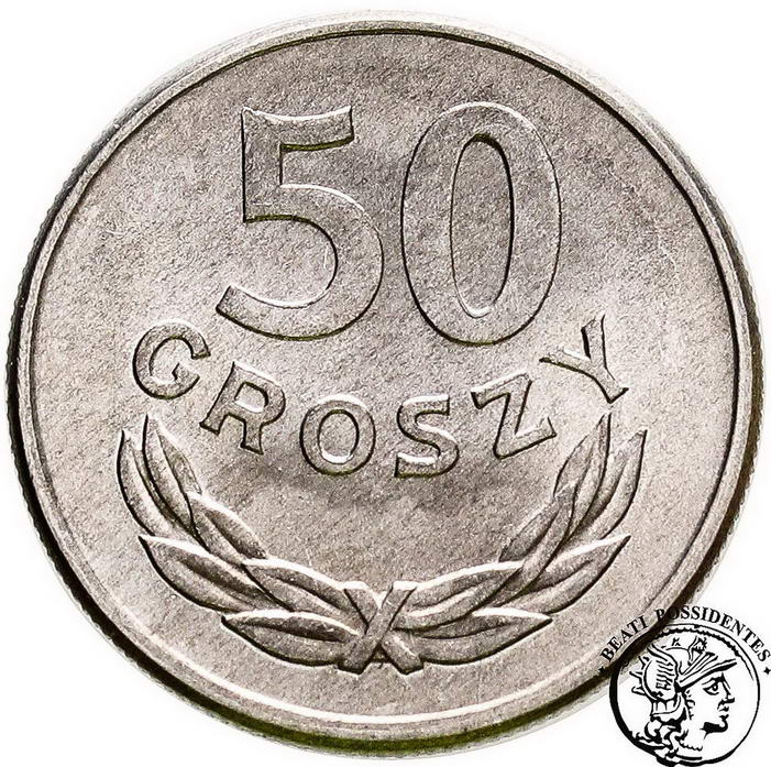 PRL 50 groszy 1965 st. 1