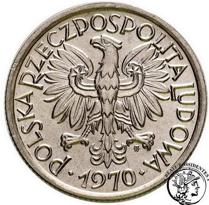 PRL 2 złote 1970 st. 1
