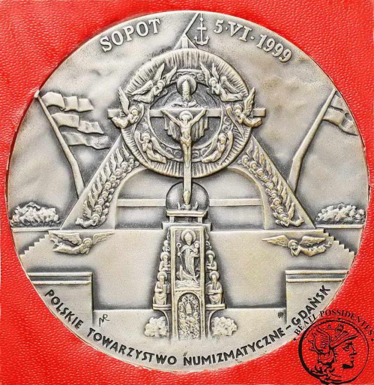 Polska Jan Paweł II medal M.W. 1999 Sopot st. 1