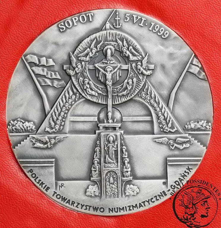 Polska Jan Paweł II medal M.W. 1999 Sopot st. 1