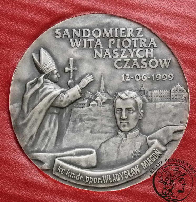 Polska Jan Paweł II medal M.W. 1999 Tarnobrze st.1
