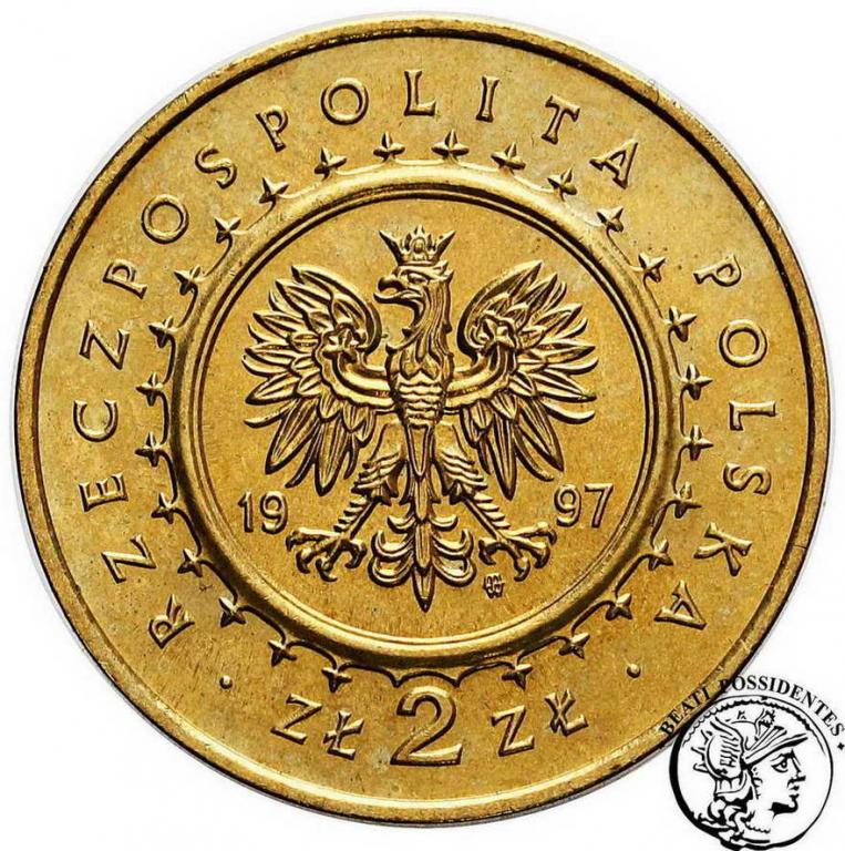 Polska III RP 2 złote 1997 Pieskowa Skała st.1-