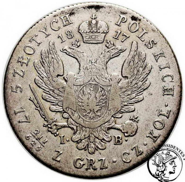 Polska 5 złotych 1817 Alexander I st.3
