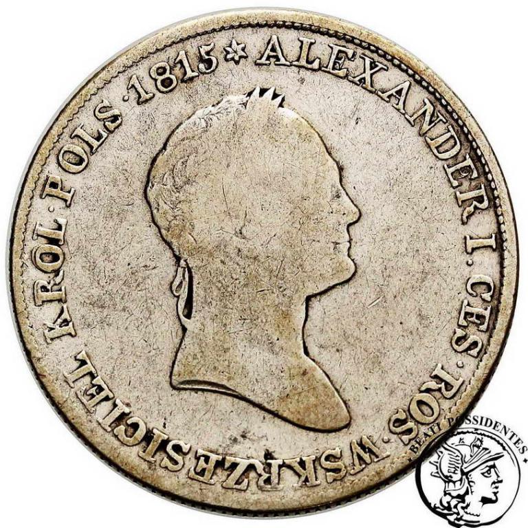 Polska 5 złotych 1832 KG Mikołaj I st.3-